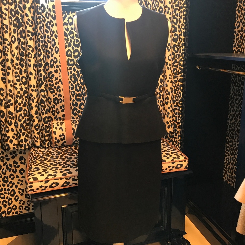 Black dress by Diane Von Furstrenberg size 10